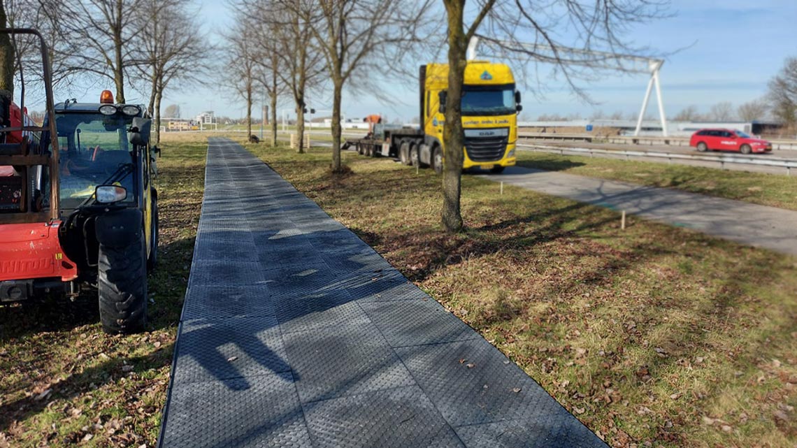 fietspad huren en leggen