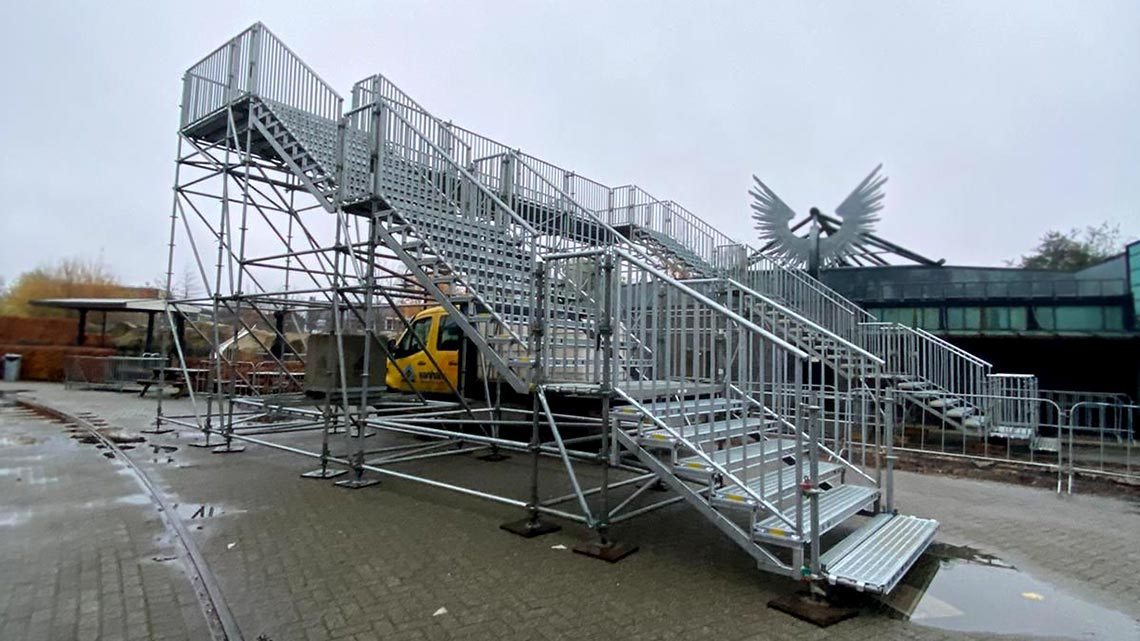 tijdelijke brug huren