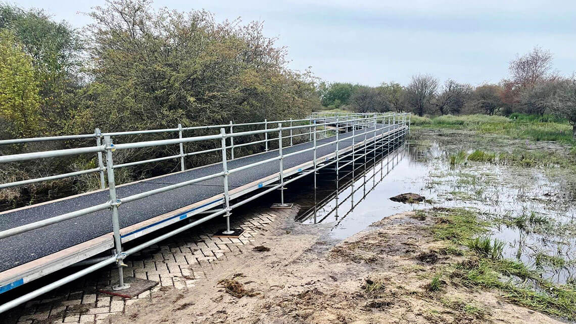 tijdelijk fietspad huren, een slimme-oplossing voor onbegaanbare-fietspaden