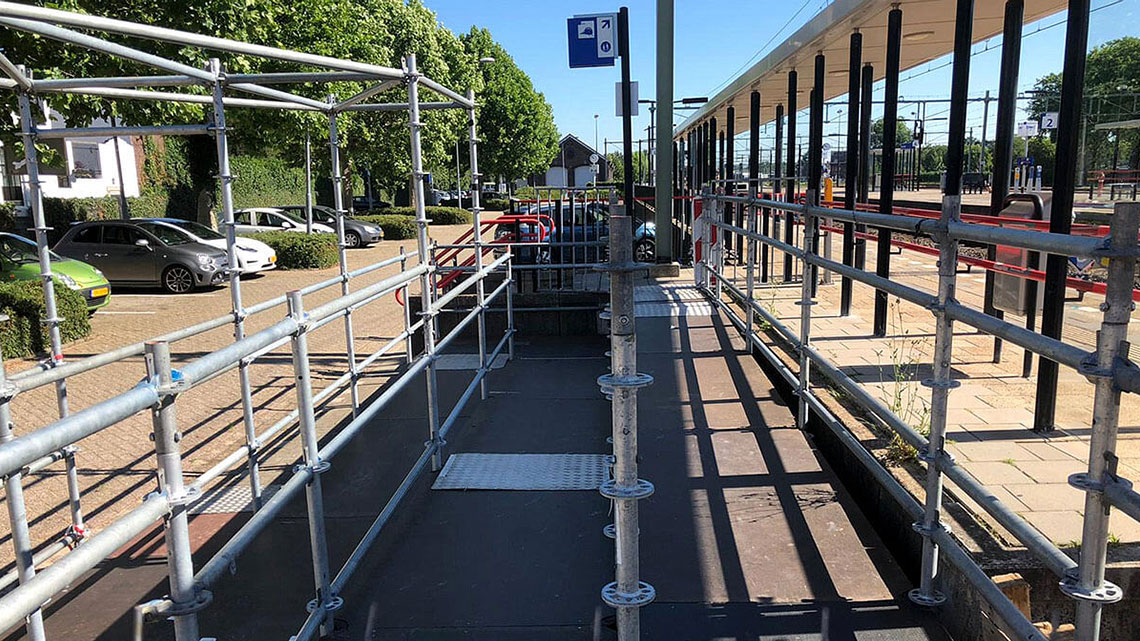 toegankelijke hellingbaan huren fietsers en rolstoelgebruikers