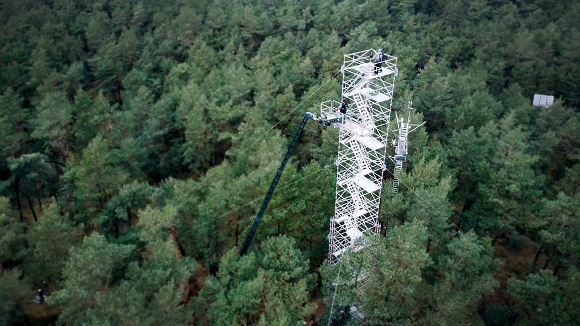 veilige hoge trappentoren