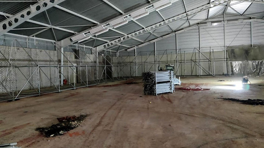 tijdelijk containment asbest