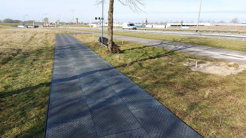 tijdelijk fietspad