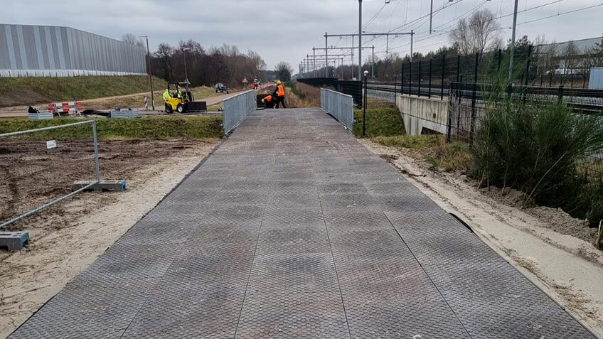 tijdelijk fietspad kws venlo