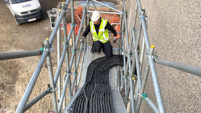 leidingen veilig leggen met tijdelijke leidingbrug