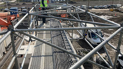 tijdelijke leidingbrug op maat huren