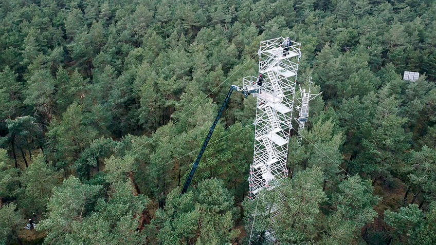 snel veilig efficient tijdelijke mast