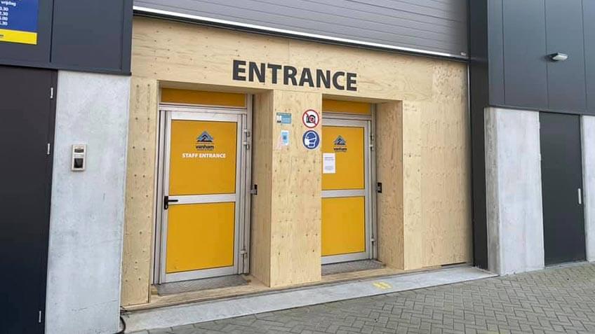 tijdelijke nooddeuren