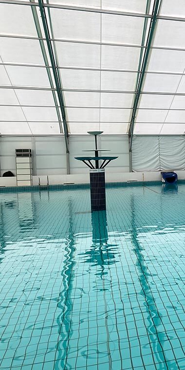 tijdelijke tent zwembad