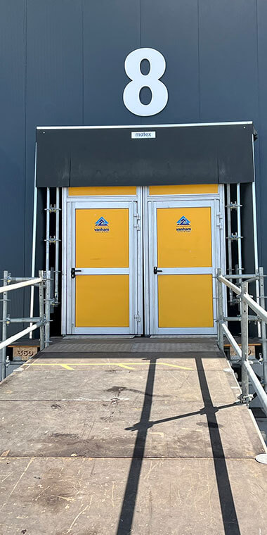 tijdelijke hellingbaan veiligheid